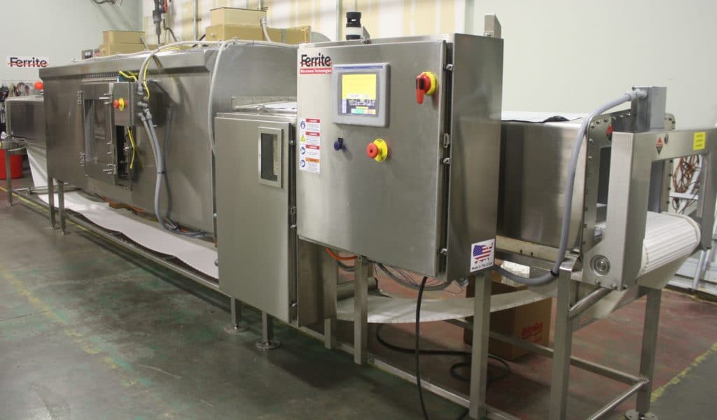 Microwave Tempering Tunnel Oven System | MIP12 | Ferrite Microwave