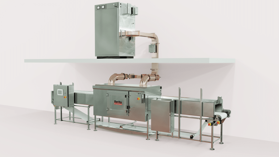 Microwave Tempering Tunnel Oven System